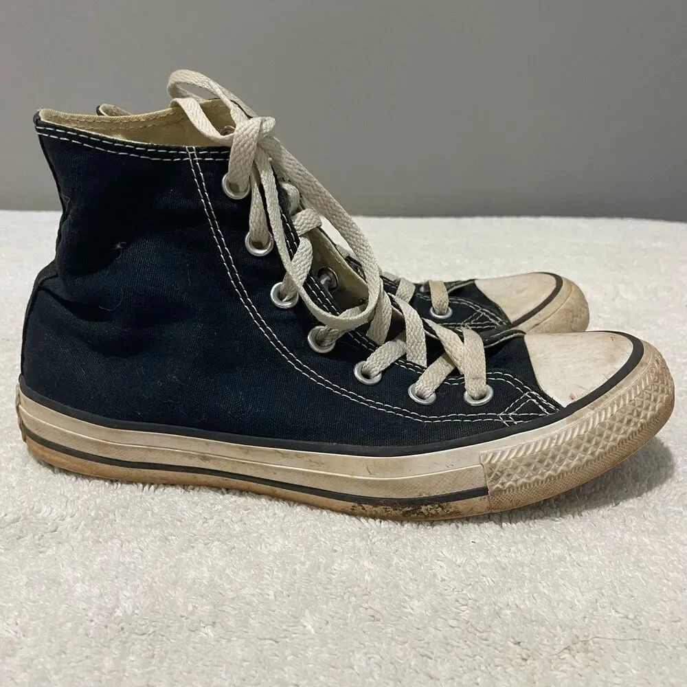 Converse Chuck Taylor All Star Shoes Black Unisex Men's 5 Women's 7 Skate Sport